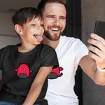 Fashion, accesorii si bijuterii - Copii - Imbracaminte copii - Tricouri copii - Tricou Copii Baieti Squish mallows Diavol Horror CoolTrend, alb, marime XS Copii - Infinity.ro