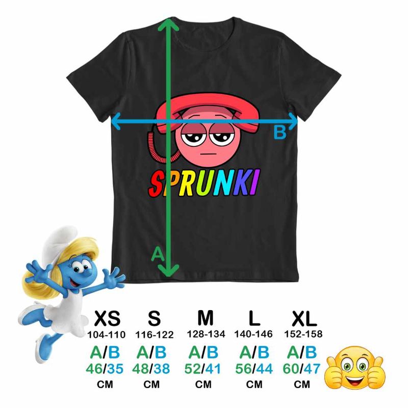 Fashion, accesorii si bijuterii - Copii - Imbracaminte copii - Tricouri copii - Tricou Copii Fete Sprunki Music Tele Beat CoolTrend, negru, marime XL Copii - Infinity.ro