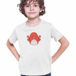 Fashion, accesorii si bijuterii - Copii - Imbracaminte copii - Tricouri copii - Tricou Copii Baieti Squishmallows Homar Ocean CoolTrend, alb, marime M Copii - Infinity.ro
