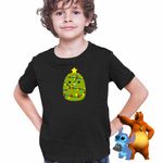 Fashion, accesorii si bijuterii - Copii - Imbracaminte copii - Tricouri copii - Tricou Copii Baieti Squishmallows Brad Craciun Decembrie CoolTrend, negru, marime XS Copii - Infinity.ro