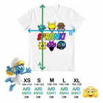 Fashion, accesorii si bijuterii - Copii - Imbracaminte copii - Tricouri copii - Tricou Copii Fete Sprunki Game Horror CoolTrend, alb, marime L Copii - Infinity.ro