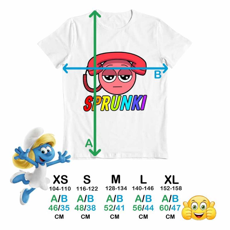 Fashion, accesorii si bijuterii - Copii - Imbracaminte copii - Tricouri copii - Tricou Copii Baieti Sprunki Music Tele Beat CoolTrend, alb, marime M Copii - Infinity.ro