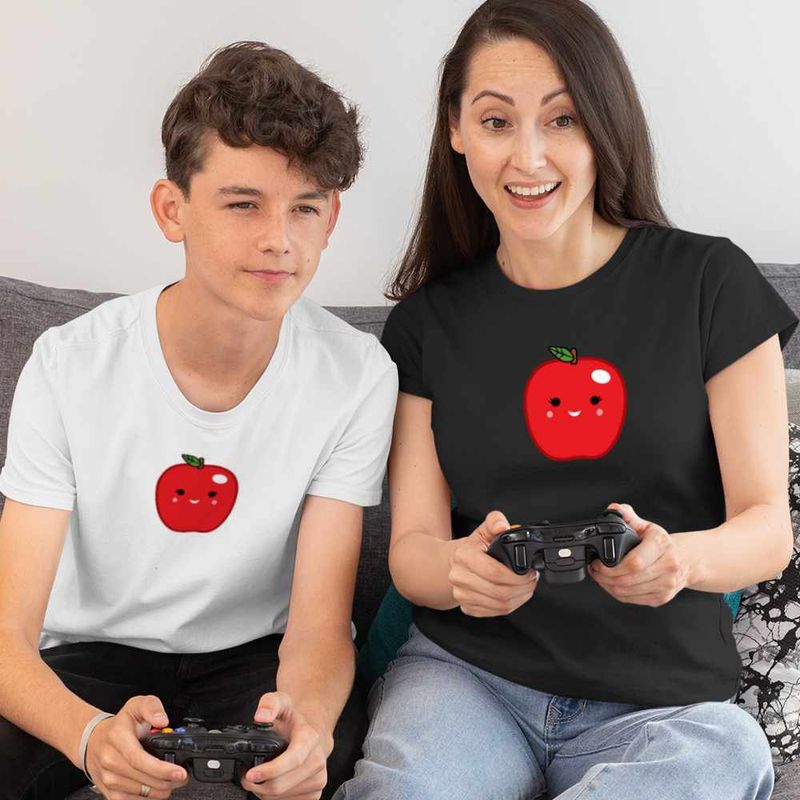 Fashion, accesorii si bijuterii - Copii - Imbracaminte copii - Tricouri copii - Tricou Copii Baieti Squishmallows Mar Fruct CoolTrend, negru, marime XS Copii - Infinity.ro