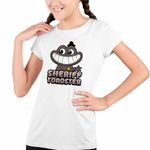 Fashion, accesorii si bijuterii - Copii - Imbracaminte copii - Tricouri copii - Tricou Copii Fete Banban Sheriff Toadster Gradinita CoolTrend, alb, marime M Copii - Infinity.ro