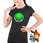 Fashion, accesorii si bijuterii - Copii - Imbracaminte copii - Tricouri copii - Tricou Copii Fete Sprunki Tree Music Game CoolTrend, negru, marime L Copii - Infinity.ro
