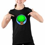 Fashion, accesorii si bijuterii - Copii - Imbracaminte copii - Tricouri copii - Tricou Copii Fete Sprunki Tree Music Game CoolTrend, negru, marime L Copii - Infinity.ro
