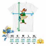 Fashion, accesorii si bijuterii - Copii - Imbracaminte copii - Tricouri copii - Tricou Copii Fete Geronimo Stilton Desene Animate Ziarist CoolTrend, alb, marime M Copii - Infinity.ro