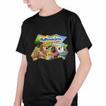 Fashion, accesorii si bijuterii - Copii - Imbracaminte copii - Tricouri copii - Tricou Copii Baieti Pupstruction Team Catelusi Constructori Disney CoolTrend, negru, marime XS Copii - Infinity.ro