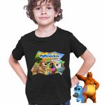 Fashion, accesorii si bijuterii - Copii - Imbracaminte copii - Tricouri copii - Tricou Copii Baieti Pupstruction Team Catelusi Constructori Disney CoolTrend, negru, marime XS Copii - Infinity.ro