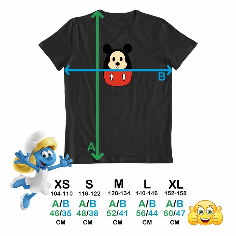 Fashion, accesorii si bijuterii - Copii - Imbracaminte copii - Tricouri copii - Tricou Copii Fete Squishmallows Mickey Mouse CoolTrend, negru, marime XS Copii - Infinity.ro