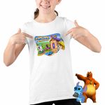 Fashion, accesorii si bijuterii - Copii - Imbracaminte copii - Tricouri copii - Tricou Copii Fete Pupstruction Action Catelusi Constructori CoolTrend, alb, marime XL Copii - Infinity.ro