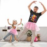 Fashion, accesorii si bijuterii - Copii - Imbracaminte copii - Tricouri copii - Tricou Copii Fete Sonic Winnie Spidey Spiderman CoolTrend, negru, marime M Copii - Infinity.ro