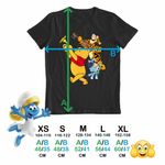 Fashion, accesorii si bijuterii - Copii - Imbracaminte copii - Tricouri copii - Tricou Copii Baieti Winnie the Pooh Bluey Blue Vioara Trompeta CoolTrend, negru, marime M Copii - Infinity.ro