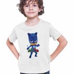 Fashion, accesorii si bijuterii - Copii - Imbracaminte copii - Tricouri copii - Tricou Copii Baieti Pj Masks Catboy Eroii Pijama CoolTrend, alb, marime XL Copii - Infinity.ro