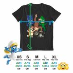 Fashion, accesorii si bijuterii - Copii - Imbracaminte copii - Tricouri copii - Tricou Copii Baieti Curiosul George Eroi Pijama Bingo Tom CoolTrend, negru, marime XL Copii - Infinity.ro
