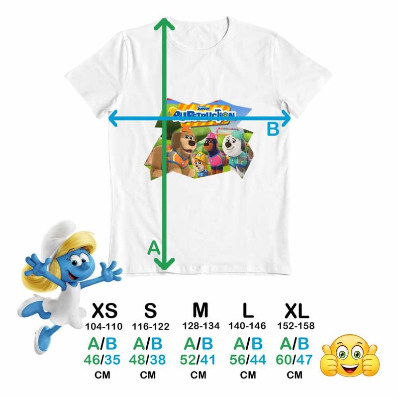 Fashion, accesorii si bijuterii - Copii - Imbracaminte copii - Tricouri copii - Tricou Copii Fete Pupstruction Team Catelusi Constructori Disney CoolTrend, alb, marime XL Copii - Infinity.ro