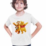 Fashion, accesorii si bijuterii - Copii - Imbracaminte copii - Tricouri copii - Tricou Copii Baieti Winnie the Pooh Tigger Tigrut CoolTrend, alb, marime L Copii - Infinity.ro