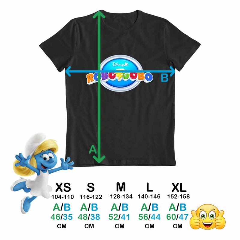 Fashion, accesorii si bijuterii - Copii - Imbracaminte copii - Tricouri copii - Tricou Copii Baieti Robogobo Logo CoolTrend, negru, marime XL Copii - Infinity.ro