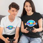 Fashion, accesorii si bijuterii - Copii - Imbracaminte copii - Tricouri copii - Tricou Copii Baieti Robogobo Logo CoolTrend, negru, marime XL Copii - Infinity.ro