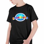 Fashion, accesorii si bijuterii - Copii - Imbracaminte copii - Tricouri copii - Tricou Copii Baieti Robogobo Logo CoolTrend, negru, marime XL Copii - Infinity.ro