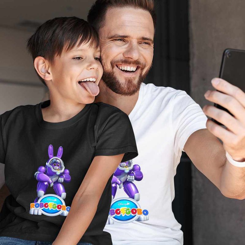 Fashion, accesorii si bijuterii - Copii - Imbracaminte copii - Tricouri copii - Tricou Copii Baieti Robogobo Hopper Robosuit CoolTrend, alb, marime XL Copii - Infinity.ro