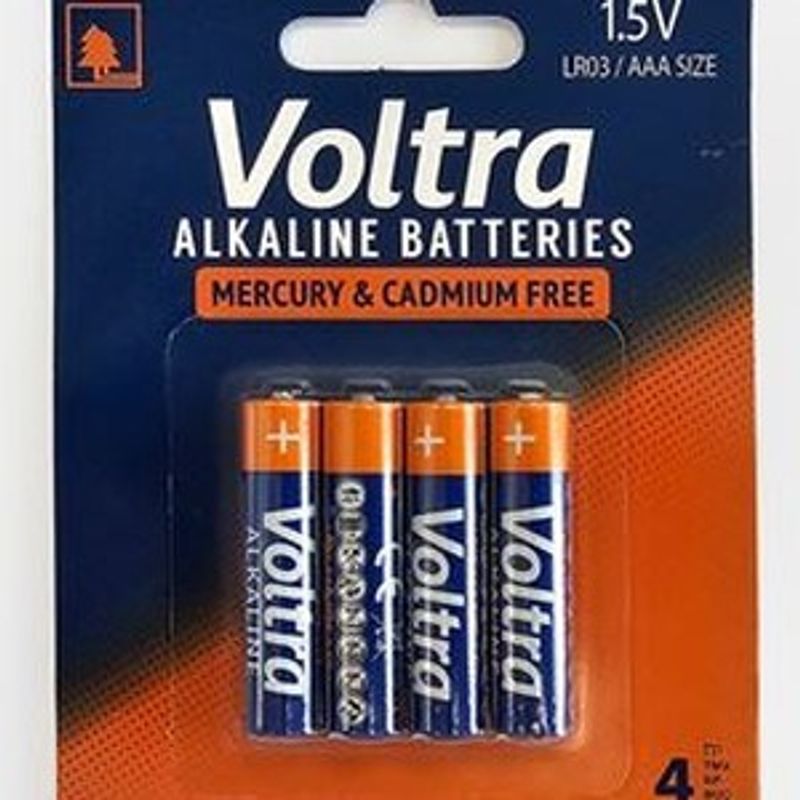 Casa si Gradina - Electrice - Accesorii electrice - Baterii, acumulatori si incarcatoare - Set de baterii alcaline AAA 1.5V - 4 buc - Infinity.ro