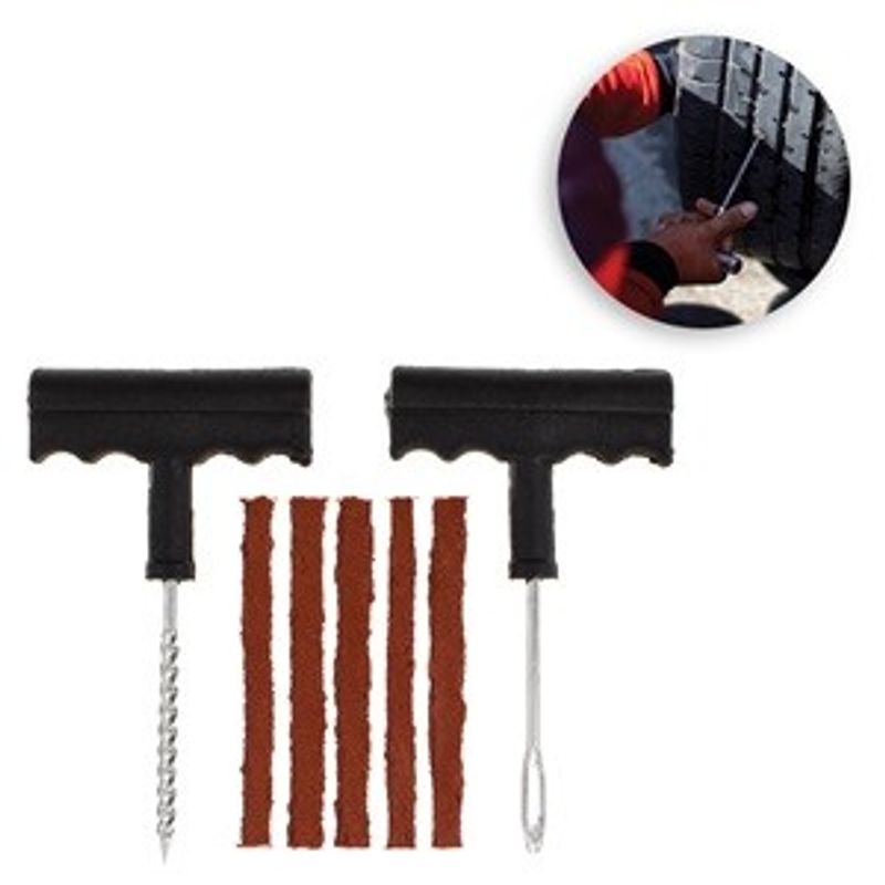 Auto si Moto - Piese auto si accesorii - Piese auto - Kit-uri revizie - Kit reparatii anvelope auto si moto, 7 piese - Infinity.ro