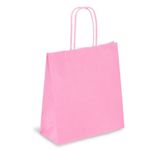 Market - Bauturi - Bauturi alcoolice - Rom - Sac de cadou kraft roz cu mâneri din hârtie - Infinity.ro
