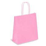 Market - Bauturi - Bauturi alcoolice - Rom - Sac de cadou kraft roz cu mâneri din hârtie - Infinity.ro