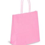 Market - Bauturi - Bauturi alcoolice - Rom - Sac de cadou kraft roz cu mâneri din hârtie - Infinity.ro