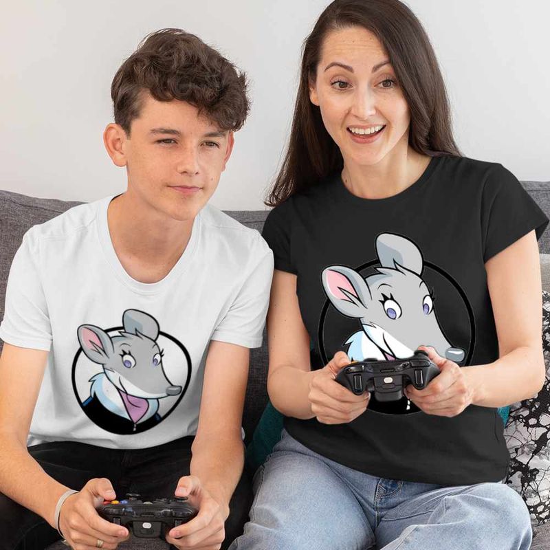 Fashion, accesorii si bijuterii - Copii - Imbracaminte copii - Tricouri copii - Tricou Copii Baieti Thea Geronimo Stilton CoolTrend, negru, marime XS Copii - Infinity.ro