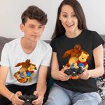 Fashion, accesorii si bijuterii - Copii - Imbracaminte copii - Tricouri copii - Tricou Copii Baieti Grizzy Lemingii Winnie the Pooh CoolTrend, negru, marime L Copii - Infinity.ro