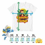 Fashion, accesorii si bijuterii - Copii - Imbracaminte copii - Tricouri copii - Tricou Copii Baieti Curiosul George Jungla Desene Animate CoolTrend, alb, marime L Copii - Infinity.ro