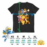 Fashion, accesorii si bijuterii - Copii - Imbracaminte copii - Tricouri copii - Tricou Copii Fete Roblox Winnie the Pooh Lemingii CoolTrend, negru, marime S Copii - Infinity.ro