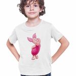 Fashion, accesorii si bijuterii - Copii - Imbracaminte copii - Tricouri copii - Tricou Copii Baieti Purcelusul Piglet Ursuletul Winnie the Pooh Puh CoolTrend, alb, marime XL Copii - Infinity.ro