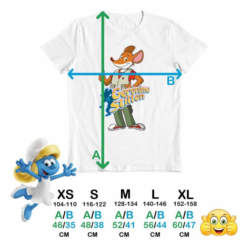 Fashion, accesorii si bijuterii - Copii - Imbracaminte copii - Tricouri copii - Tricou Copii Fete Geronimo Stilton Aventori Soricel Jurnalist CoolTrend, alb, marime S Copii - Infinity.ro