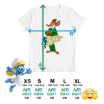 Fashion, accesorii si bijuterii - Copii - Imbracaminte copii - Tricouri copii - Tricou Copii Baieti Geronimo Stilton Desene Animate Ziarist CoolTrend, alb, marime XL Copii - Infinity.ro