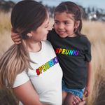 Fashion, accesorii si bijuterii - Copii - Imbracaminte copii - Tricouri copii - Tricou Copii Fete Sprunki Logo Music Gamer CoolTrend, alb, marime XS Copii - Infinity.ro