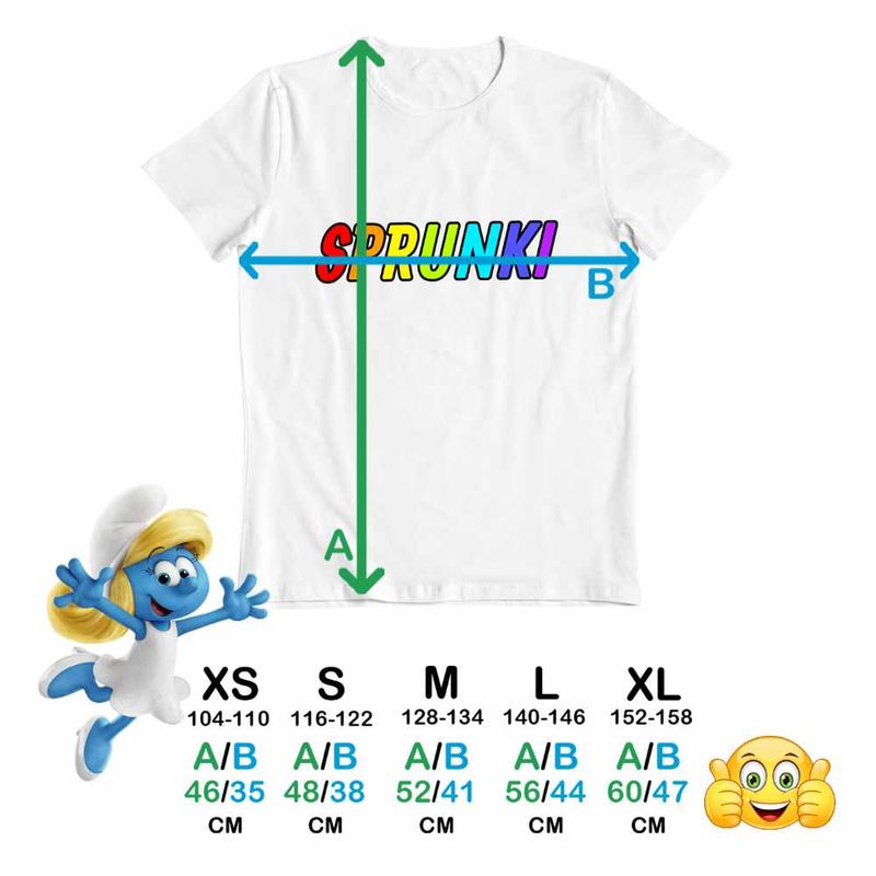 Fashion, accesorii si bijuterii - Copii - Imbracaminte copii - Tricouri copii - Tricou Copii Fete Sprunki Logo Music Gamer CoolTrend, alb, marime XS Copii - Infinity.ro