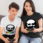 Fashion, accesorii si bijuterii - Copii - Imbracaminte copii - Tricouri copii - Tricou Copii Baieti Sprunki Game Old Black Music Game CoolTrend, negru, marime L Copii - Infinity.ro