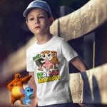 Fashion, accesorii si bijuterii - Copii - Imbracaminte copii - Tricouri copii - Tricou Copii Baieti Italian Ballerina Tung Boneca Brainrot Brain Rot CoolTrend, alb, marime XS Copii - Infinity.ro