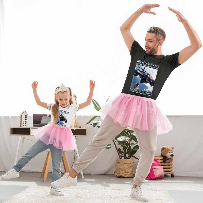 Fashion, accesorii si bijuterii - Copii - Imbracaminte copii - Tricouri copii - Tricou Copii Fete Nuclearo Dinossauro Italian Meme Brainrot Brain Rot CoolTrend, negru, marime S Copii - Infinity.ro