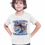 Fashion, accesorii si bijuterii - Copii - Imbracaminte copii - Tricouri copii - Tricou Copii Baieti Italian Meme Tralalero Brainrot CoolTrend, alb, marime XL Copii - Infinity.ro