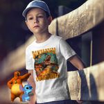 Fashion, accesorii si bijuterii - Copii - Imbracaminte copii - Tricouri copii - Tricou Copii Baieti Bombadiro Crocodilo Airplane Brainrot Meme CoolTrend, alb, marime XS Copii - Infinity.ro