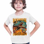Fashion, accesorii si bijuterii - Copii - Imbracaminte copii - Tricouri copii - Tricou Copii Baieti Bombadiro Crocodilo Airplane Brainrot Meme CoolTrend, alb, marime XS Copii - Infinity.ro