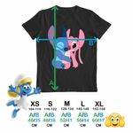 Fashion, accesorii si bijuterii - Copii - Imbracaminte copii - Tricouri copii - Tricou Copii Baieti Stitch Angel Hug Valentines Day Dragobete CoolTrend, negru, marime M Copii - Infinity.ro