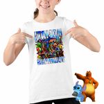 Fashion, accesorii si bijuterii - Copii - Imbracaminte copii - Tricouri copii - Tricou Copii Fete Italian Retro Meme Shark Brainrot Italia CoolTrend, alb, marime XS Copii - Infinity.ro