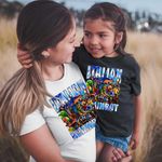 Fashion, accesorii si bijuterii - Copii - Imbracaminte copii - Tricouri copii - Tricou Copii Fete Italian Retro Meme Shark Brainrot Italia CoolTrend, alb, marime XS Copii - Infinity.ro
