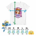 Fashion, accesorii si bijuterii - Copii - Imbracaminte copii - Tricouri copii - Tricou Copii Baieti Printesa Sofia Intai, alb, marime L Copii - Infinity.ro