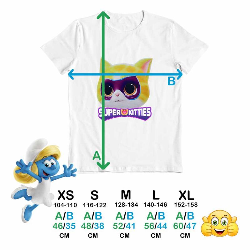 Fashion, accesorii si bijuterii - Copii - Imbracaminte copii - Tricouri copii - Tricou Copii Fete Sclipi Super Pisicute Sparks CoolTrend, alb, marime XS Copii - Infinity.ro
